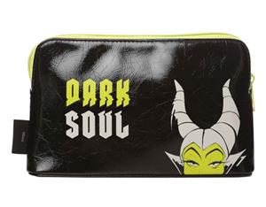 Maleficent Cosmetic Bag Maleficent And Aurora Pretty Face Official Disney - Black