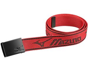 Mizuno Webbed Mens Belt - Chilli Pepper