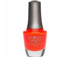 Morgan Taylor Nail Polish Lacquer Enamel Orange Crush 15ml