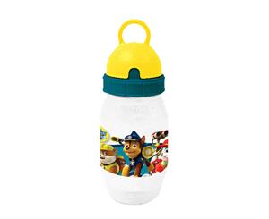 Paw Patrol Childrens/Kids Official Plastic Pixie Water Bottle (Clear/Yellow) - SG8022