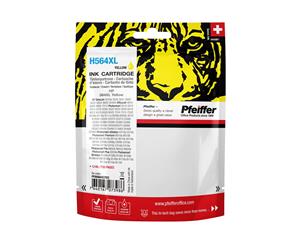 Pfeiffer Ink Cartridge Compatible With Hp 564xl Yellow