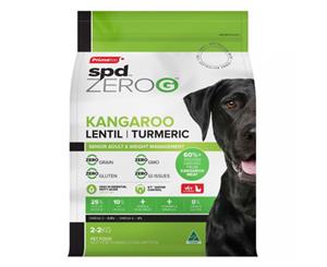 Prime100 Zero-G - Kangaroo Lentil Turmeric Senior Adult Dry Dog Food - Weight Management