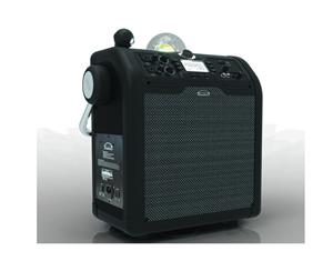 Refurbished Stadium Portable Party Maker Amplified Active PA Speaker & Karaoke System With Bluetooth FM Radio USB SD AUX