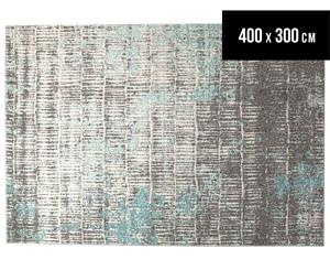 Rug Culture 400x300cm Aspect 353 Power Loomed Rug - Blue