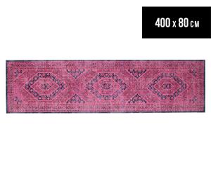 Rug Culture 400x80cm Eternal Rug - Magenta