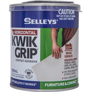 Selleys 500ml Kwik Grip Horizontal Contact Adhesive