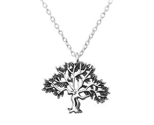 Silver Tree Of Life Necklace