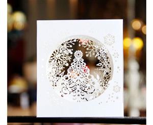 Snowflake Box Pop Up Greeting Card