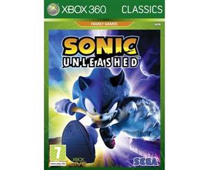 Sonic Unleashed Game (Classics) XBOX 360