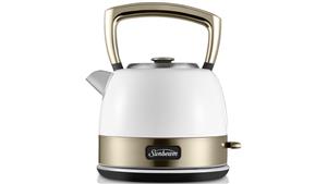 Sunbeam New York 1.5L Pot Kettle - White Gold