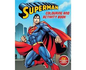 Superman Colouring and Activity Book