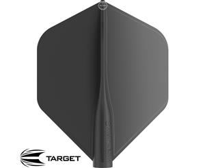 Target - 8 Flight - Big Wing Dart Flights - Black