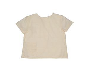 Teela Nyc Ben Boy Stitch Overlay Top