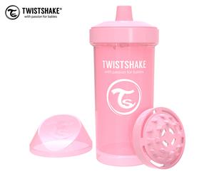 Twistshake Kid Cup 360mL Sippy Cup - Pastel Pink