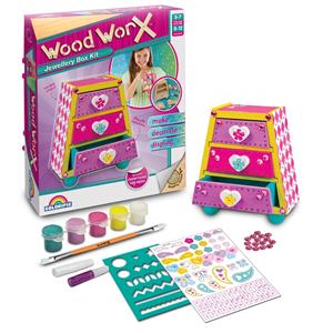 Wood WorX Jewellery Box Kids Craft Kit