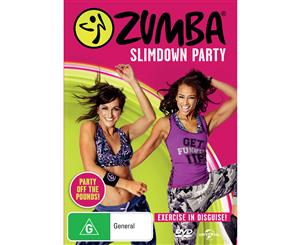 Zumba Slimdown Party DVD Region 4