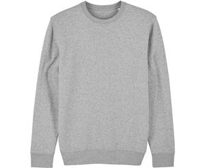 greenT Organic Changer Iconic Crew Neck Casual Sweatshirt - Heather Grey