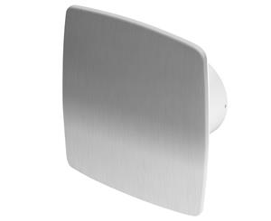 125mm Humidity Sensor NEA Extractor Fan Inox Front Panel Wall Ceiling Ventilation