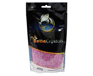 Aquarium Betta Crystals for Fish Tanks - 400g - Pink (Aquatopia)