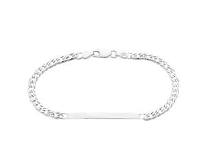 Bevilles Sterling Silver Men's ID Bracelet