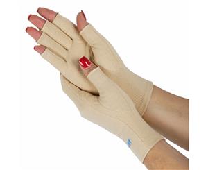 Bodyassist Soft Compression Arthritis Gloves Beige (Pair)