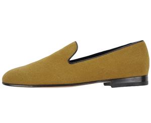 CB Cecilia Bringheli Men's Canvas Loafer - Ochre