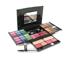 Cameleon MakeUp Kit G2327 (2x Powder 36x Eyeshadows 4x Blusher 1xMascara 1xEye Pencil 8x Lip Gloss 4x Applicators) -