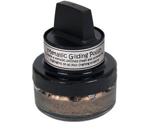 Cosmic Shimmer Metallic Gilding Polish-Chocolate Bronze