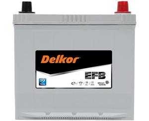 Delkor EFB SQ85D23LEFB Sealed Car Battery for Honda Infiniti Lexus Mazda