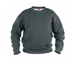 Duke Mens Rockford Kingsize Sweat Crew Neck Jumper (Grey) - DC105