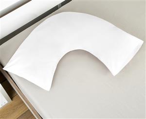 Easyrest 250TC V-Shape Cotton Pillowcase - White