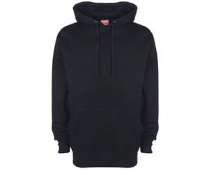 Fdm Unisex Plain Original Hooded Sweatshirt / Hoodie (300 Gsm) (Black) - BC2024