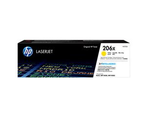 HP 206X YLW ORIGINAL LASERJET TONER CRTG Yield 2450