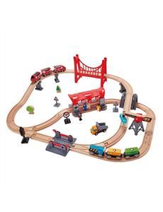 Hape Busy City Rail Set