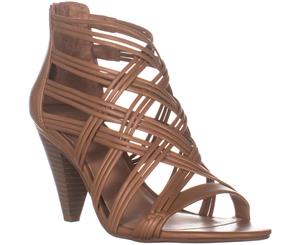 I35 Gustava Cone Heel Sandals Honey Smooth