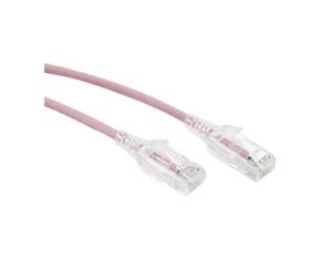 Konix 7.5M Slim CAT6 UTP Patch Cable LSZH in Salmon Pink