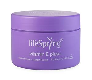 Lifespring-Vitamin E Plus+ Cream 250ml