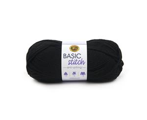 Lion Brand Yarn - Basic Stitch Anti-Pilling - Black 100g