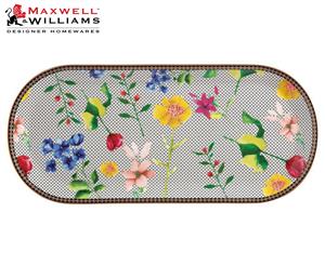 Maxwell & Williams Teas & C's Contessa 33x15cm Oblong Serving Platter Tray White