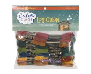 Mill Hill Colour Stitch Floss Starter Pack 24 pack Log Cabin