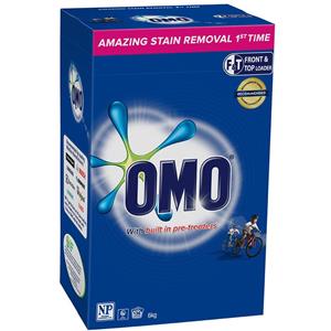 OMO Active Clean 6kg Front & Top Load Laundry Detergent Powder