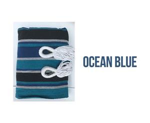 Ocean Blue Single Size Brazilian Hammock For 1 person