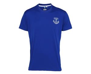 Official Football Merchandise Everton Fc Adults Short Sleeve T-Shirt (Royal Blue) - RW4316