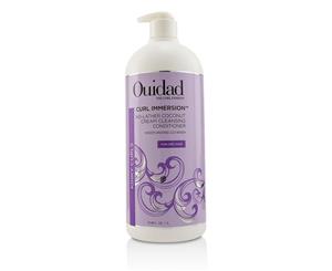 Ouidad Curl Immersion NoLather Coconut Cream Cleansing Conditioner (Kinky Curls) 1000ml/33.8oz