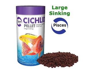 Pisces Cichlid Pellet Medium Sinking 320g