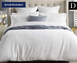 Sheridan Belmaine Double Bed Quilt Cover Set - White