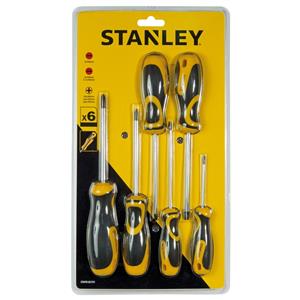 Stanley 6 Piece Screwdriver Set