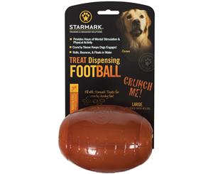 Starmark Large Treat Dispensing Football