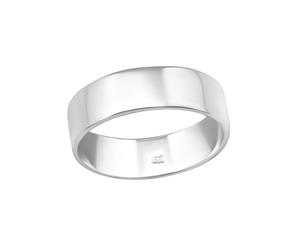 Sterling Silver Plain Midi Ring