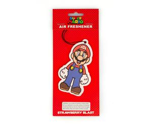 Super Mario - Mario Air Freshener | Licensed Nintendo Accessory-Strawberry Scent